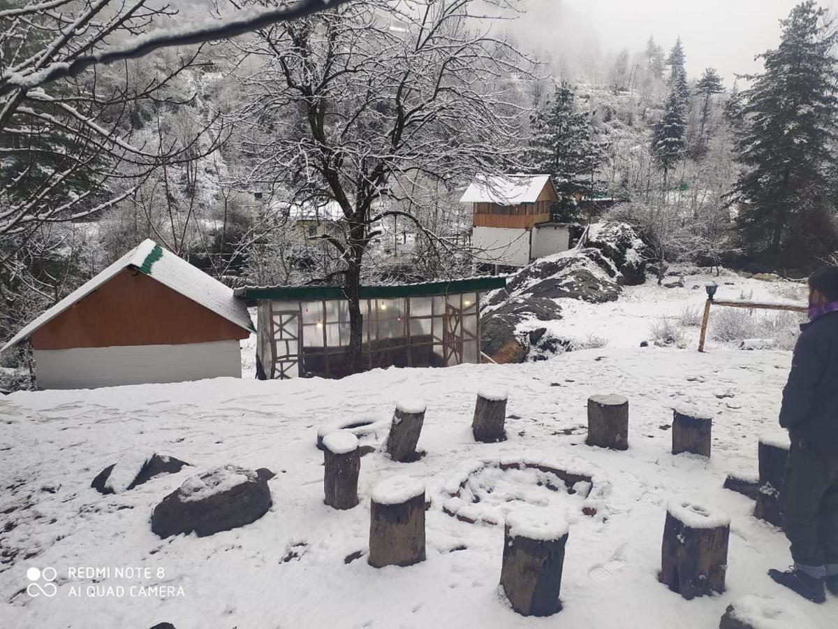 Moksha - By The River Villa Jibhi Exterior foto