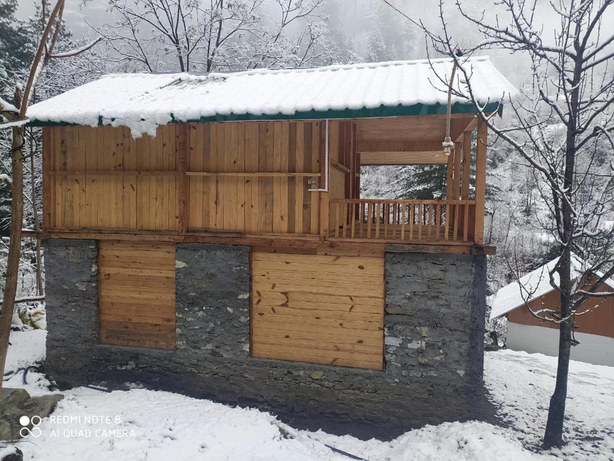 Moksha - By The River Villa Jibhi Exterior foto